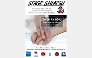 Stage Shiatsu Toulouse